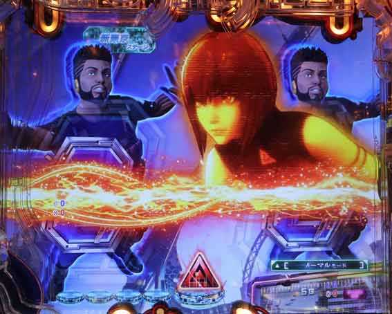 P攻殻機動隊SAC 99ver　甘デジ　リーチライン