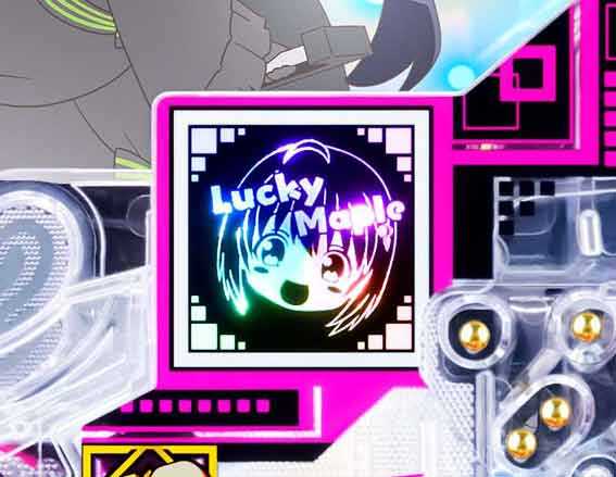 防振り 129 甘デジ　ラッキーメイプル