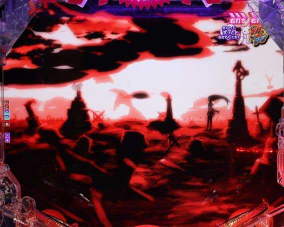 eまどマギ3 ほむら墓地背景