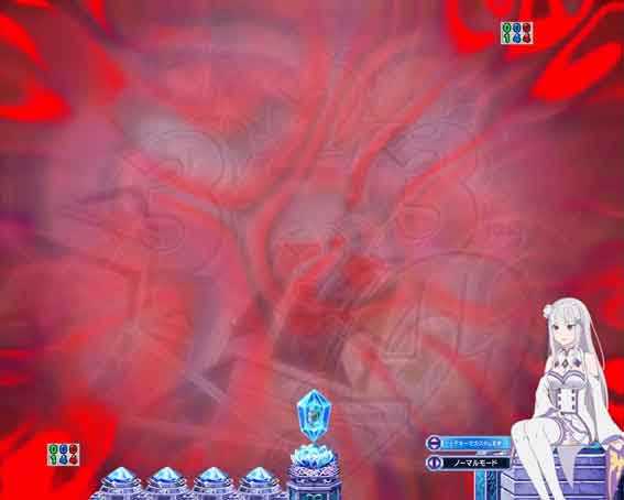 Reゼロ2 甘デジ　129　入賞エフェクト予告