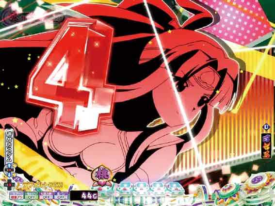 Pモモキュンソード速撃99 シルエットステップアップ予告