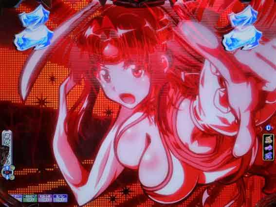 Pモモキュンソード速撃99 赤カットイン