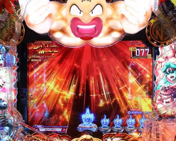 eキン肉マン　キン肉マン役物先読み予告