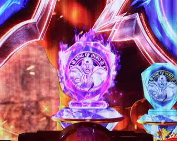 eキン肉マン　紫保留