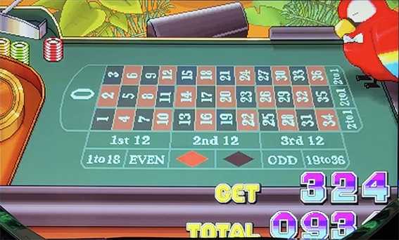 ドッチのジャングルボーナス終了画面