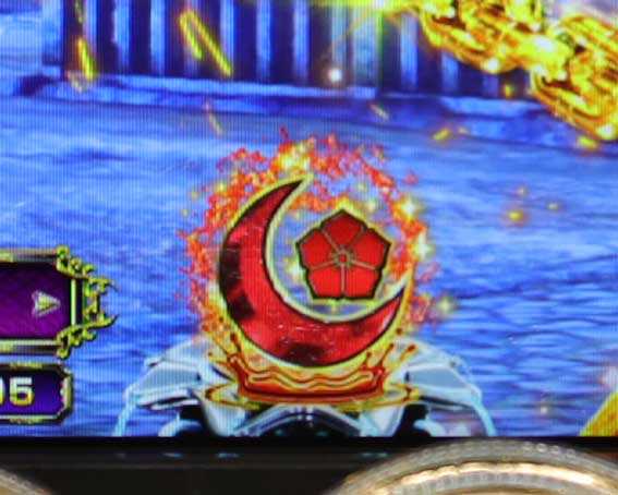 デカスタP戦国無双100ver　保留変化
