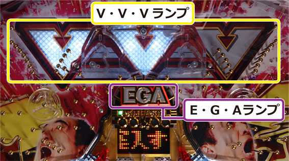 エガブレイブ　EGAランプ