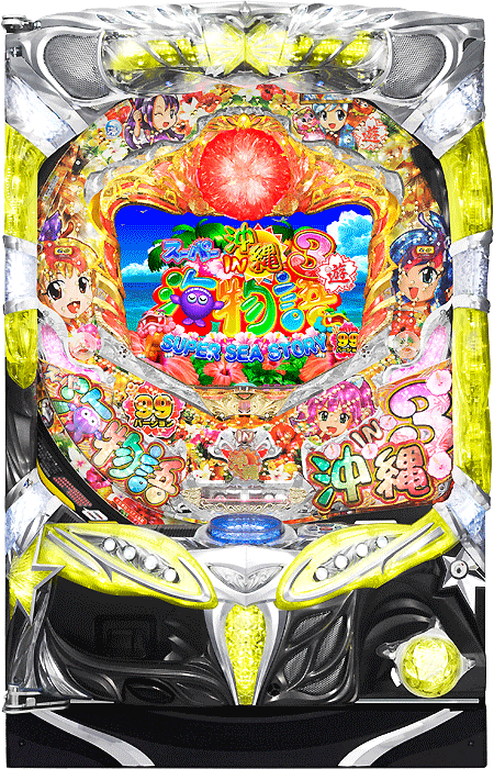 パチンコ台　CRAスーパー海物語IN沖縄4 甘デジ 送料込み。 CRAスーパー海物語 IN 沖縄4with アイマリン パチンコ,甘デジ