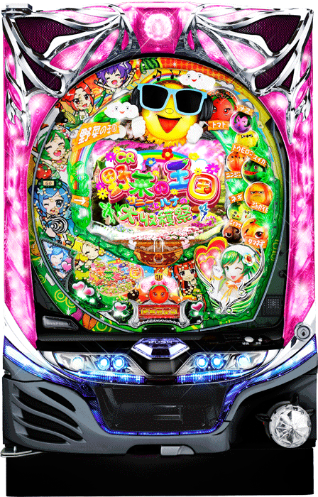 CR優るりんパチンコ野菜の王国~サニーとルナの大収穫祭~A7α